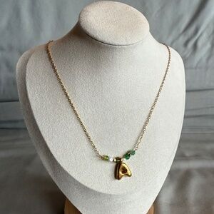 Initial charm necklaces (A-Z)